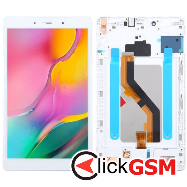 Piesa Display Cu Touchscreen Si Rama Black Samsung Galaxy Tab A 8.0 2019 4eyf