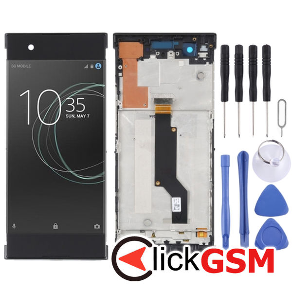 Piesa Display Cu Touchscreen Si Rama Black Sony Xperia Xa1 2ujr