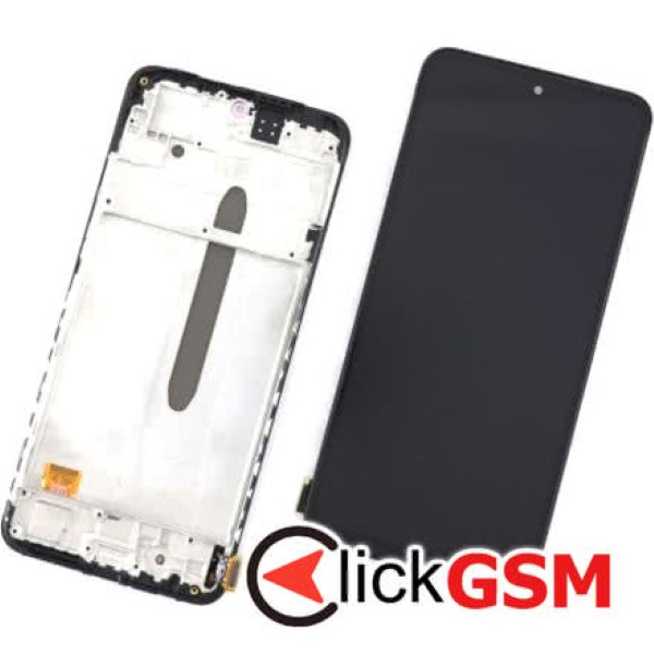 Piesa Display Cu Touchscreen Si Rama Black Xiaomi Poco M4 Pro 4m4q