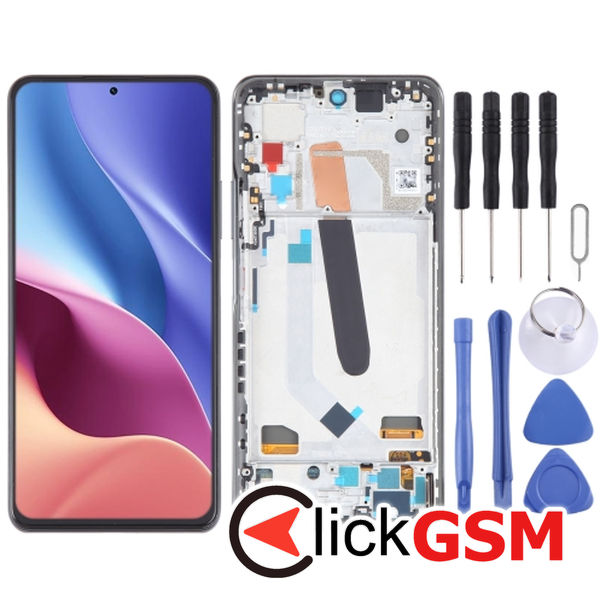 Piesa Piesa Display Cu Touchscreen Si Rama Black Xiaomi Redmi K40 2uvv