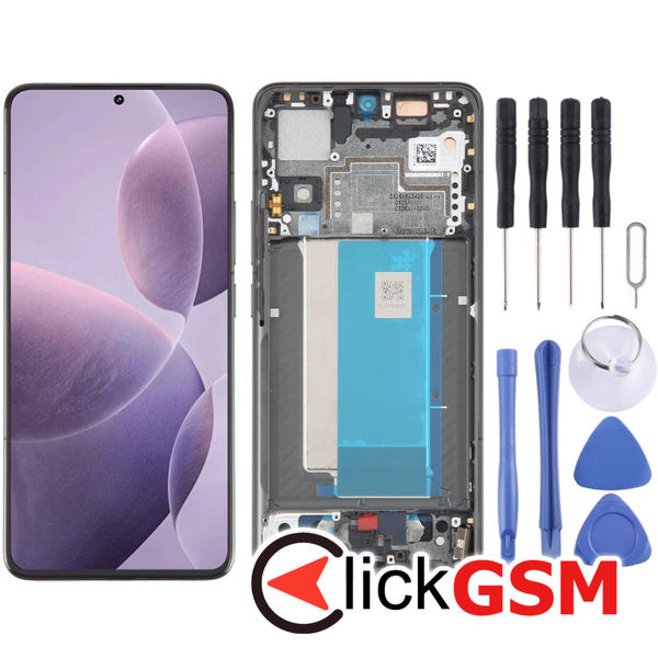 Piesa Display Cu Touchscreen Si Rama Black Xiaomi Redmi K70 Pro 49ar