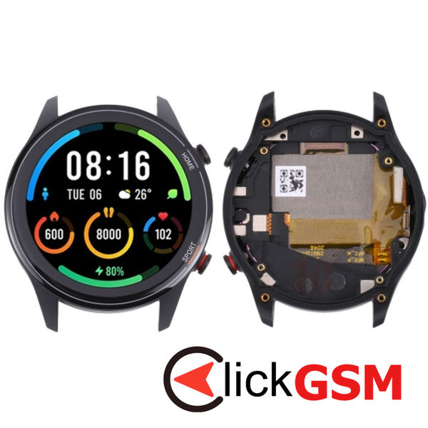 Piesa Display Cu Touchscreen Si Rama Black Xiaomi Watch 2urj