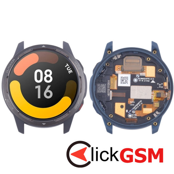 Piesa Display Cu Touchscreen Si Rama Black Xiaomi Watch S1 Active 1pj