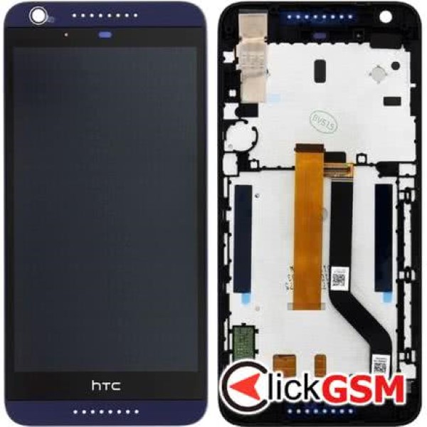 Piesa Display Cu Touchscreen Si Rama Bleumarin Htc Desire 626g 2fz3