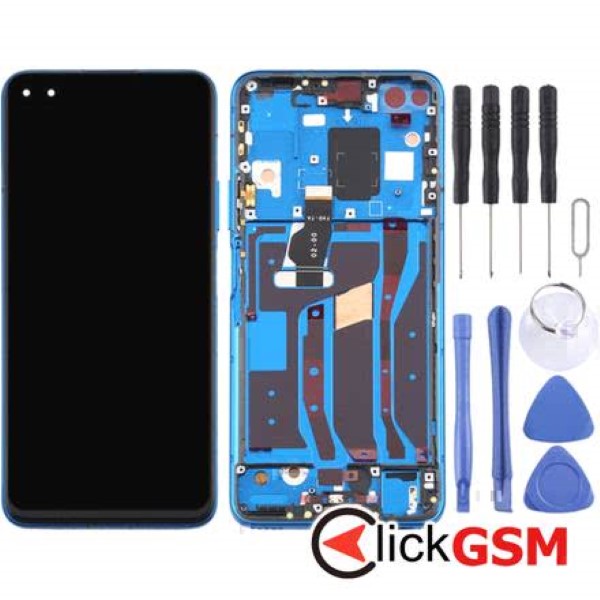 Piesa Display Cu Touchscreen Si Rama Blue Huawei Nova 6 5g 302w