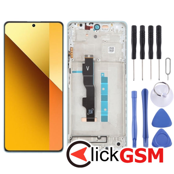 Piesa Piesa Display Cu Touchscreen Si Rama Blue Xiaomi Redmi Note 13 5g 499w