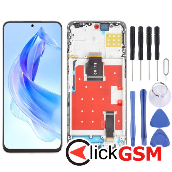 Piesa Piesa Display Cu Touchscreen Si Rama Gold Honor 90 Lite 2zm4