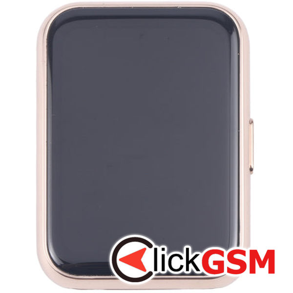 Piesa Display Cu Touchscreen Si Rama Gold Huawei Watch Fit 2 Kms