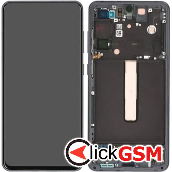 Piesa Display Cu Touchscreen Si Rama Graphite Samsung Galaxy S21 Fe 1hvf