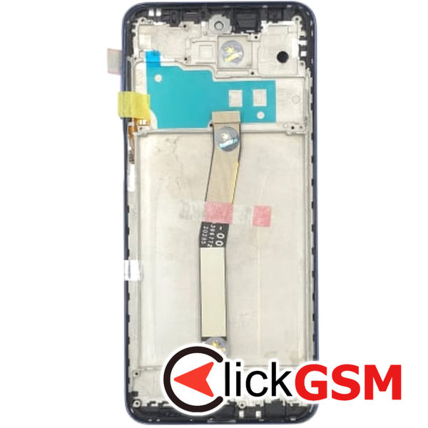 Piesa Display Cu Touchscreen Si Rama Gray Xiaomi Redmi Note 9 Pro 48yz