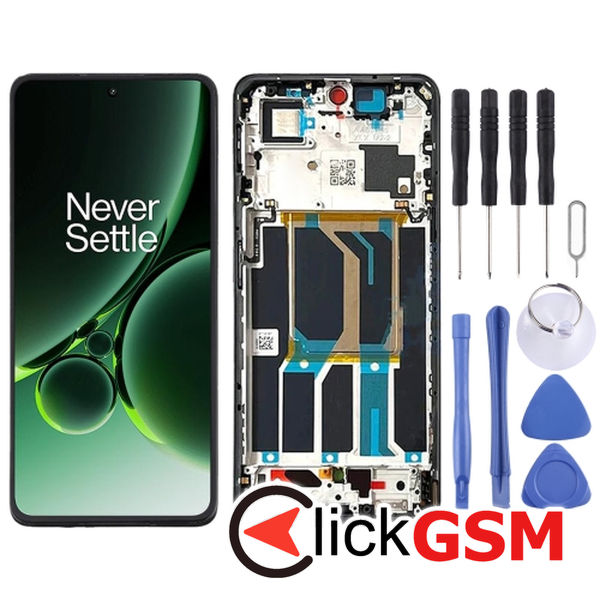 Piesa Piesa Display Cu Touchscreen Si Rama Green Oneplus Nord 3 5g 4nv4