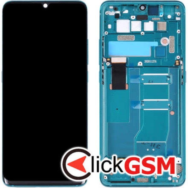 Piesa Piesa Display Cu Touchscreen Si Rama Green Tcl 10 Plus 21l8