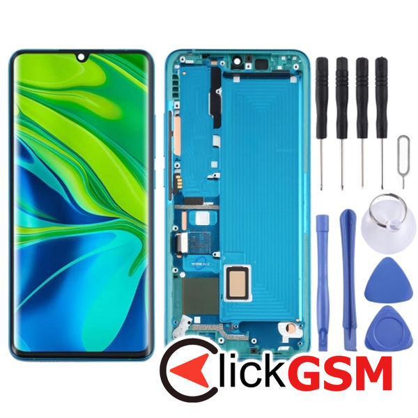 Piesa Display Cu Touchscreen Si Rama Green Xiaomi Mi Cc9 Pro 25jw