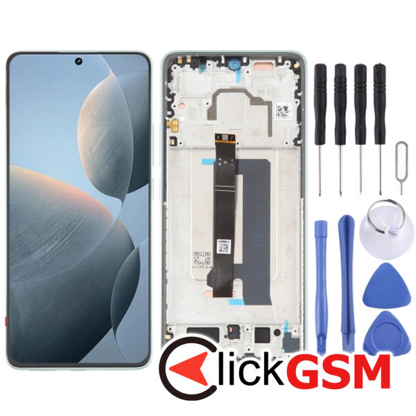 Piesa Display Cu Touchscreen Si Rama Green Xiaomi Redmi K70e 4p6c