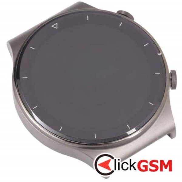 Piesa Display Cu Touchscreen Si Rama Grey Huawei Watch Gt2 Pro 2utj