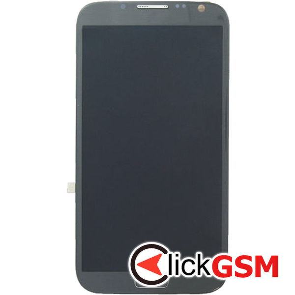 Piesa Display Cu Touchscreen Si Rama Grey Samsung Galaxy Note 2 4ob0