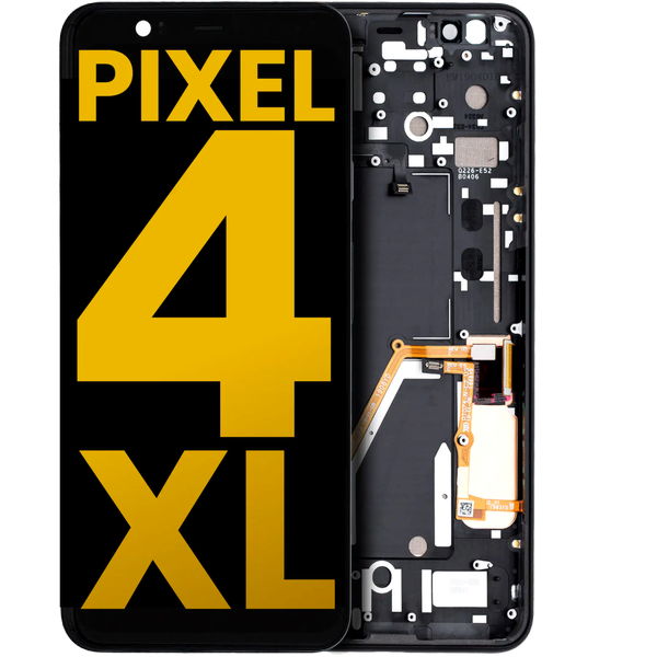 OLED Assembly With Frame For Google Pixel 4 XL (Refurbished) (Gray Power Button)
