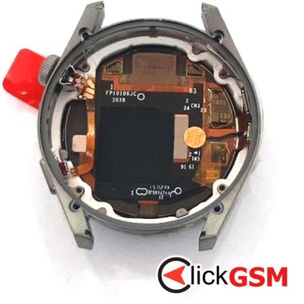 Piesa Display Cu Touchscreen Si Rama Gri Huawei Watch 3 Pro 2j6x