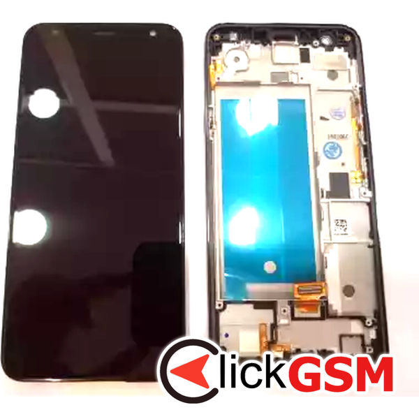 Piesa Piesa Display Cu Touchscreen Si Rama Gri Lg K40 1hei