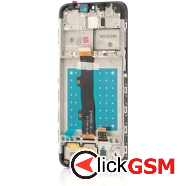 Piesa Display Cu Touchscreen Si Rama Gri Motorola Moto E7 Power Hxh