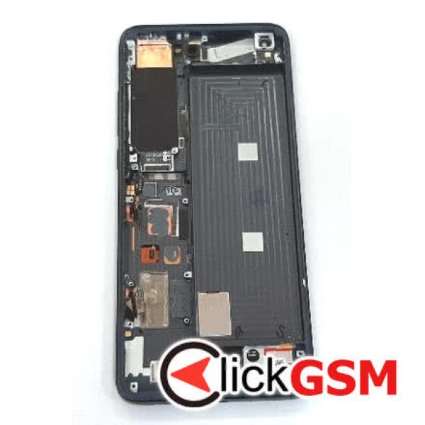 Piesa Display Cu Touchscreen Si Rama Gri Xiaomi Mi 10 Pro 37pf