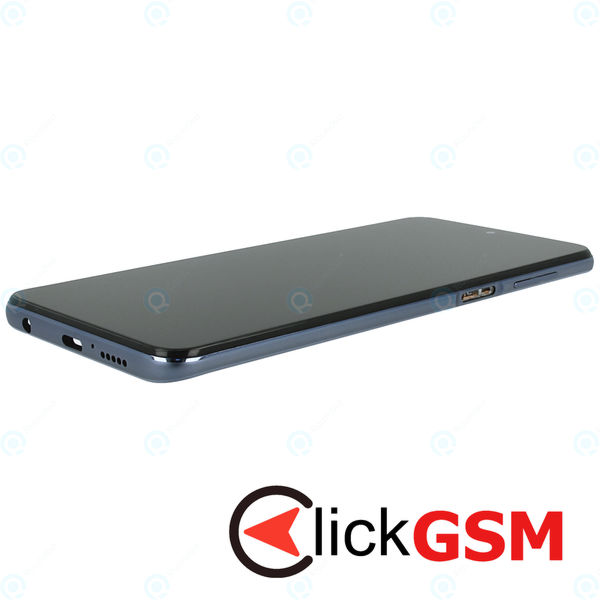 Piesa Display Cu Touchscreen Si Rama Gri Xiaomi Redmi Note 9 Pro 14gb