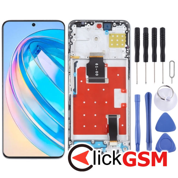 Piesa Display Cu Touchscreen Si Rama Honor X8a 2tjd