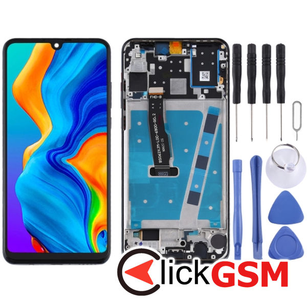 Piesa Display Cu Touchscreen Si Rama Huawei P30 Lite 2f6h