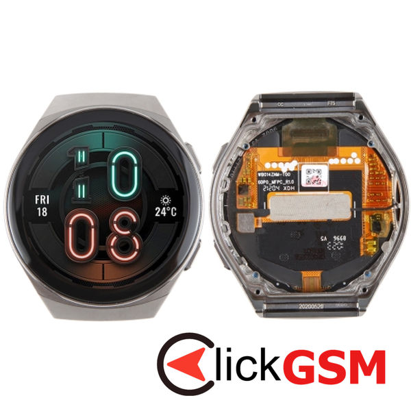 Piesa Display Cu Touchscreen Si Rama Huawei Watch Gt2e 46mm 2urf