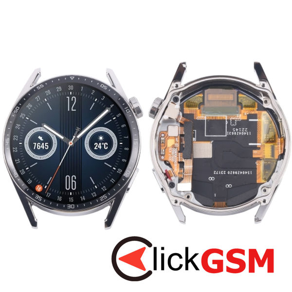 Piesa Display Cu Touchscreen Si Rama Huawei Watch Gt3 46mm 2uu7