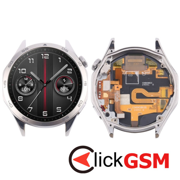 Piesa Display Cu Touchscreen Si Rama Huawei Watch Gt4 46mm 4ngr