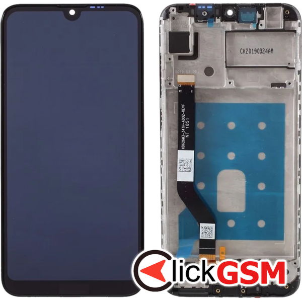 Piesa Piesa Display Cu Touchscreen Si Rama Huawei Y7 4qf1