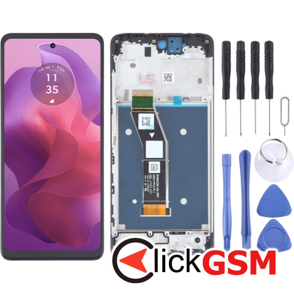 Piesa Display Cu Touchscreen Si Rama Motorola Moto G24 1f2z