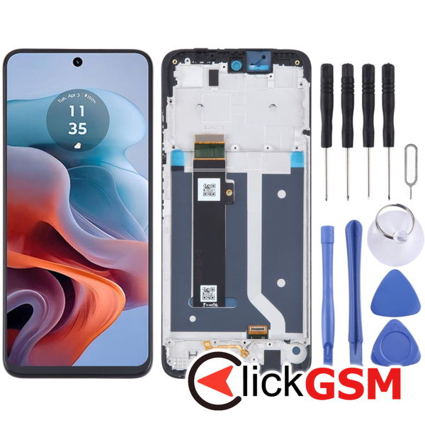 Piesa Display Cu Touchscreen Si Rama Motorola Moto G34 5g 1f2t