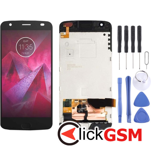 Piesa Display Cu Touchscreen Si Rama Motorola Moto Z2 Force Edition 22rk