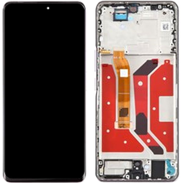 Honor X60 Pro · For Honor X60 Pro 5G Grade S AMOLED Screen and Digitizer Assembly + Frame (Without Logo) - Purple