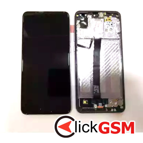 Piesa Display Cu Touchscreen Si Rama Mov Huawei P20 Cpq