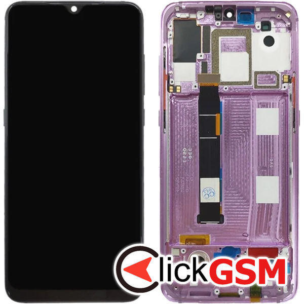 Piesa Display Cu Touchscreen Si Rama Mov Xiaomi Mi 9  4xw5