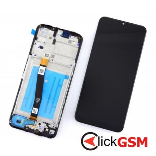 Piesa Piesa Display Cu Touchscreen Si Rama Neagra Samsung Galaxy A22 5g 3ao7