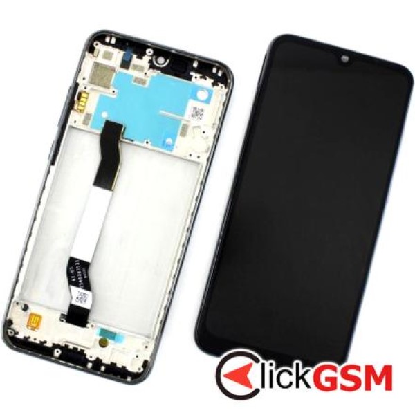 Piesa Piesa Display Cu Touchscreen Si Rama Neagra Xiaomi Redmi Note 8t 4m34