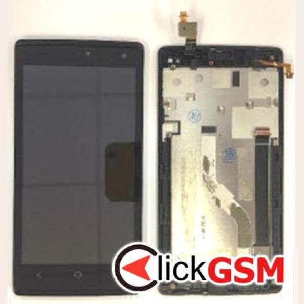 Piesa Display Cu Touchscreen Si Rama Negru Acer Liquid Z5 337y