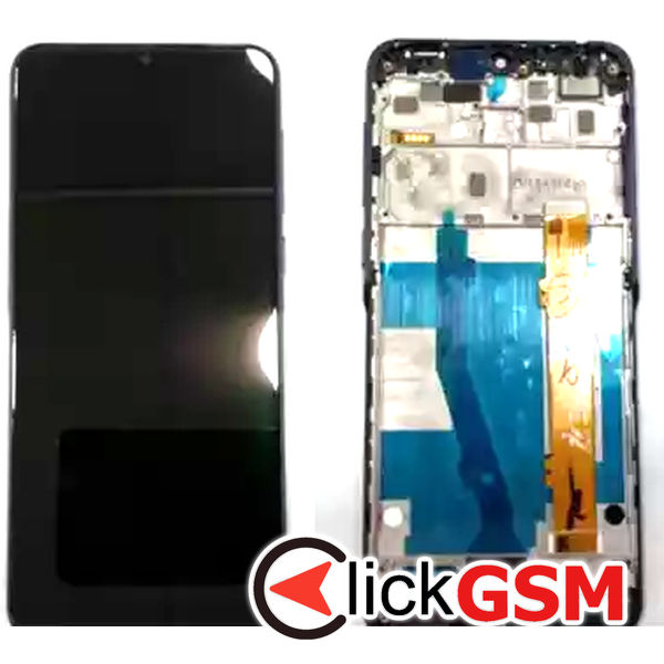 Piesa Piesa Display Cu Touchscreen Si Rama Negru Alcatel 3 2019 2n9k