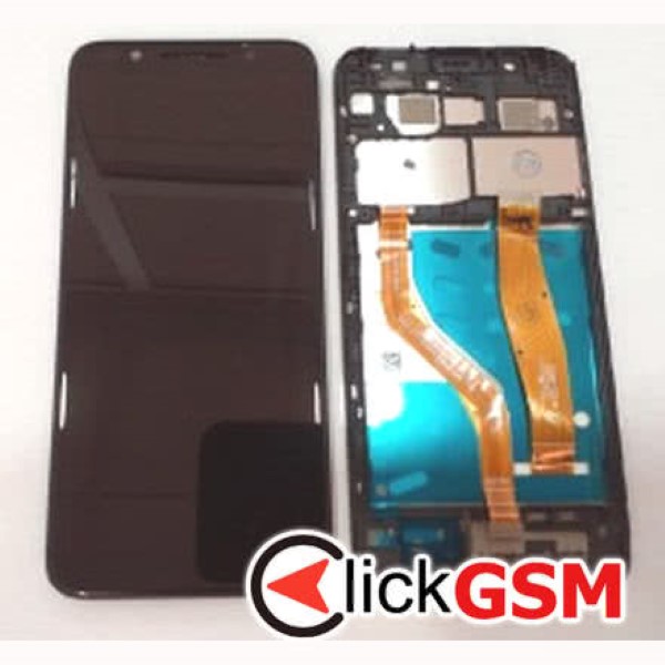 Piesa Piesa Display Cu Touchscreen Si Rama Negru Alcatel 3 2n9p