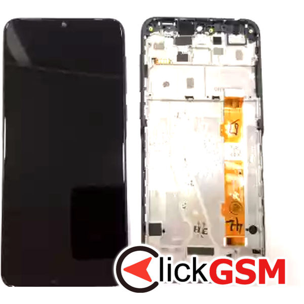 Piesa Display Cu Touchscreen Si Rama Negru Alcatel 3l 2prg