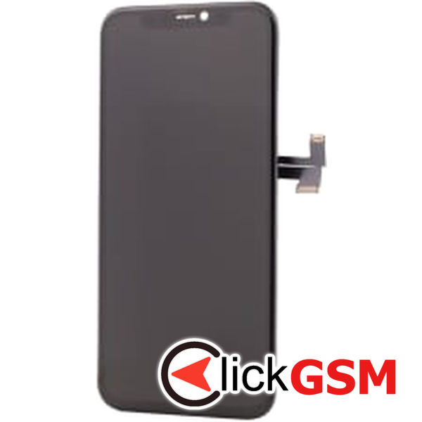 Piesa Display Cu Touchscreen Si Rama Negru Apple Iphone 11 Pro 3htz