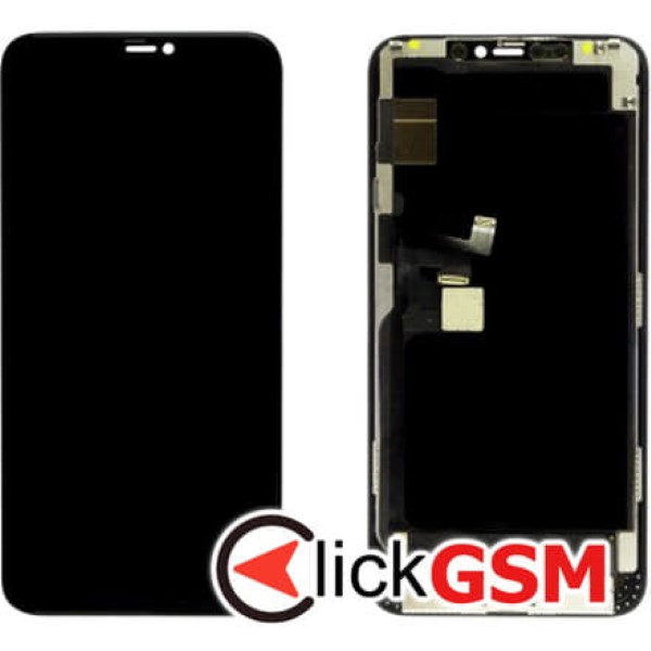 Piesa Display Cu Touchscreen Si Rama Negru Apple Iphone 11 Pro Max U9n