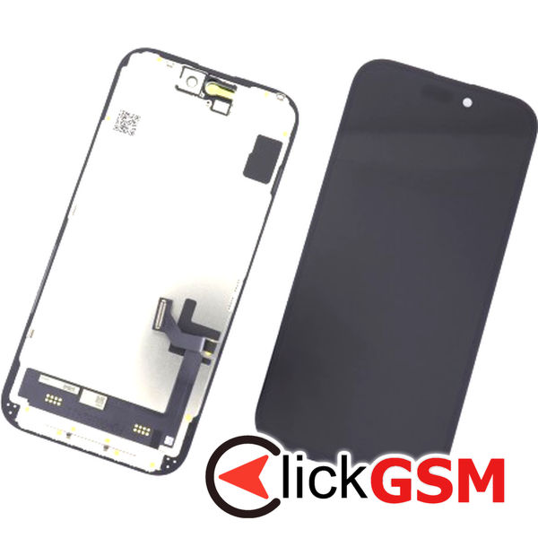 Piesa Piesa Display Cu Touchscreen Si Rama Negru Apple Iphone 15 4md2