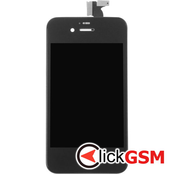 Piesa Display Cu Touchscreen Si Rama Negru Apple Iphone 4s 4f9j