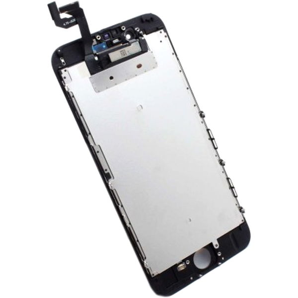 Display pentru iPhone 6S LCD Negru Complet Cu Tablita Metalica Si Conector Amprenta