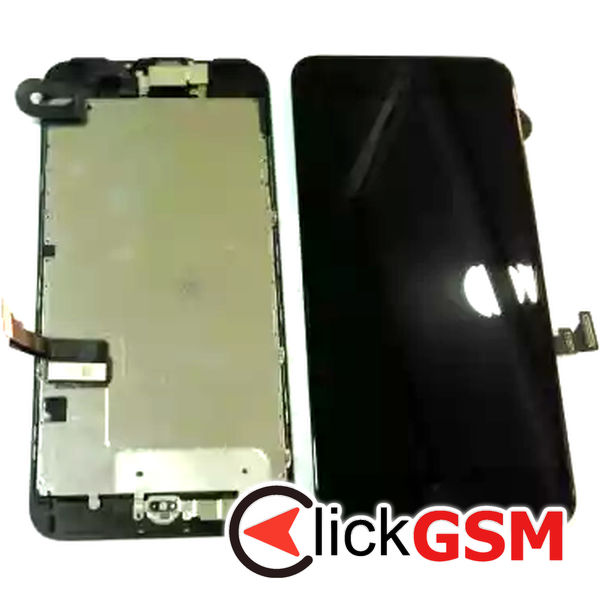 Piesa Display Cu Touchscreen Si Rama Negru Apple Iphone 7 Plus Ouy